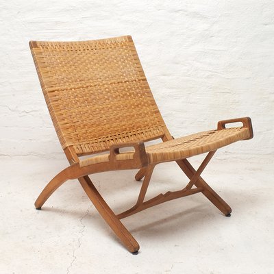 JH512 Folding Chair by Hans J. Wegner for Johannes Hansen, Denmark