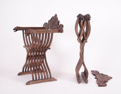 Sillas Savonarola de principios del siglo Juego de en venta