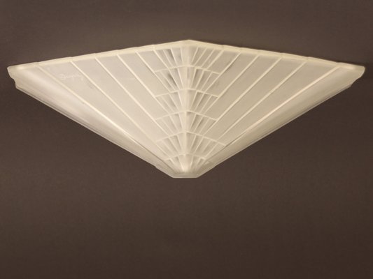 Plafoniere Da Parete Alternative : Lampada da parete art deco grande di degue francia anni in