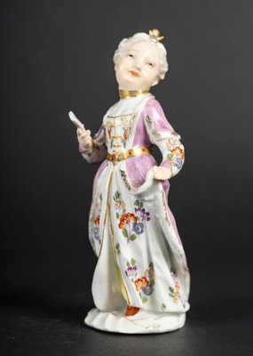 Antike Figuren von Meissen Porzellan, 2 . Set