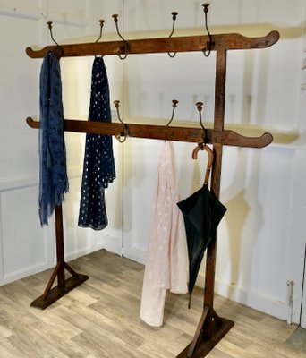 Vintage Wooden Dressing Up Rail WOODEN CLOTHES RACK Zara Home