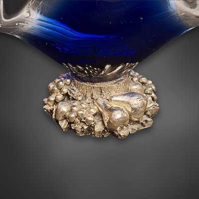 Murano Glass Napkin Holder from Manifattura Di Murano, Italy