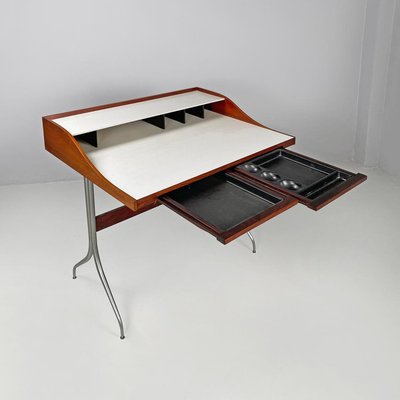 Mid-Century American Modern Wood Laminate Desk attributed to