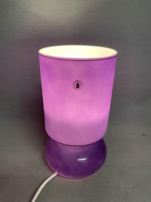 Lampe De Table IKEA TOKABO - Verre Violet - Culot E14 - Neuf Dans Son Emballage