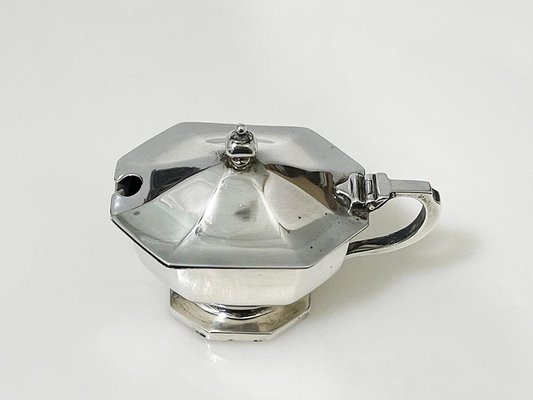 English Silver Condiment Set attributed to Mappin & Webb