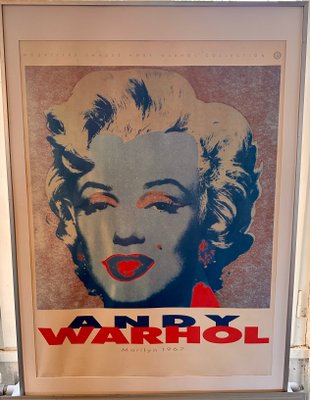 Andy Warhol Exhibition Poster: A Retrospective (Original