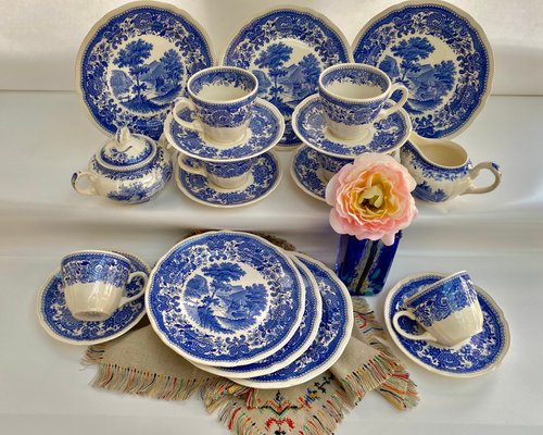 Burgenland Blue Service Coffee Set from Villeroy & Boch