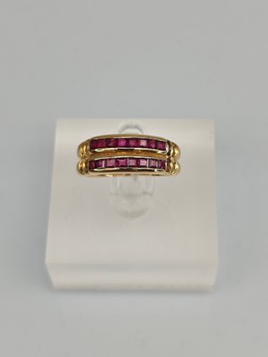 Vintage Ruby Gold Ring, 1970s for sale at Pamono