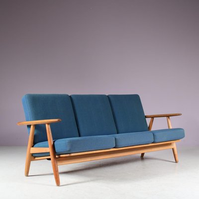 GETAMA  GE240（Hans J.Wegner） GE240 Cigar Sofa by Hans J. Wegner for Getama, Denmark, 1950s for