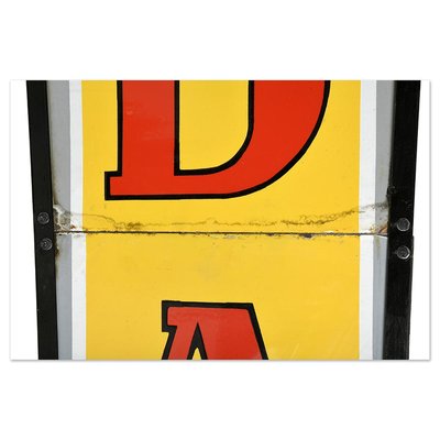 Large Enameled Flag Light Sign from Kodak for sale at Pamono