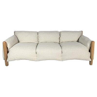 Mid-Century Modern Gambadilegno Sofa attributed to Enzo Mari for