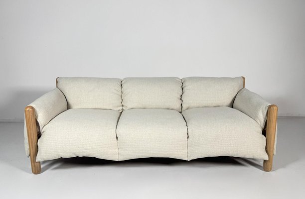Mid-Century Modern Gambadilegno Sofa attributed to Enzo Mari for