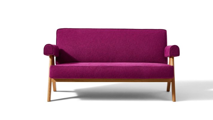 Capitol Complex Sofa by Pierre Jeanneret for Cassina for sale at