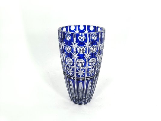 【美品】マイセン☆Cobalt Blue Trumpet Vase 美品】マイセン☆Cobalt Blue Trumpet Vase