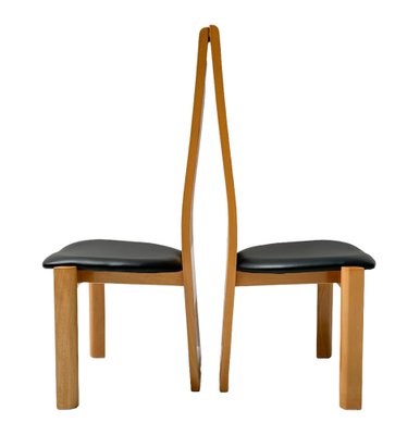 High Back Dining Room Chairs by Pietro Costantini, 1980s, Set of 6