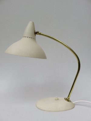 Lampe de Bureau Vintage en Laiton, Italie, 1950s en vente sur Pamono