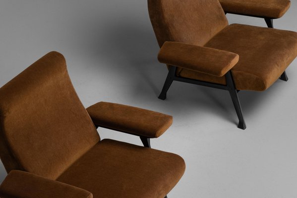 Poltrone Hall vintage di Roberto Menghi per Arflex, Italia, 1958