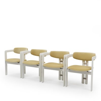 Italian Pamplona Chairs by Augusto Savini for Pozzi, 1970s, Set of