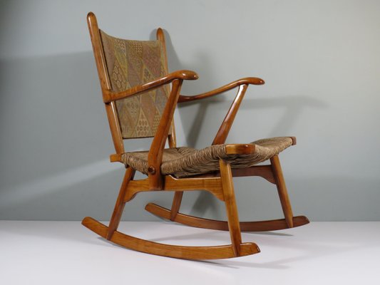 Mid-Century Rocking Chair from De Ster Gelderland, 1960s for sale