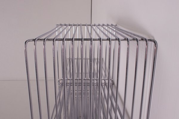 Wire Cube by Verner Panton for Pantonova, 1970s for sale at Wire Cube by Verner Panton for Pantonova, 1970s for sale at
