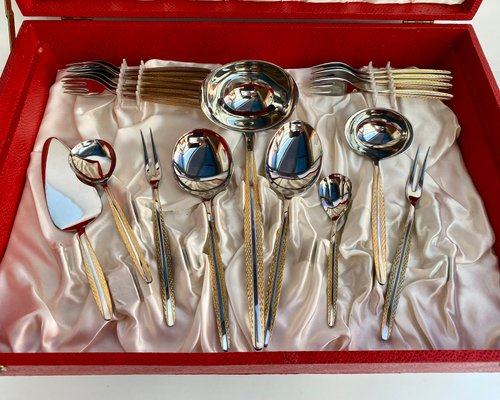 Vintage Flatware Cutlery Set from Fürst Besteck Solingen, 1960s