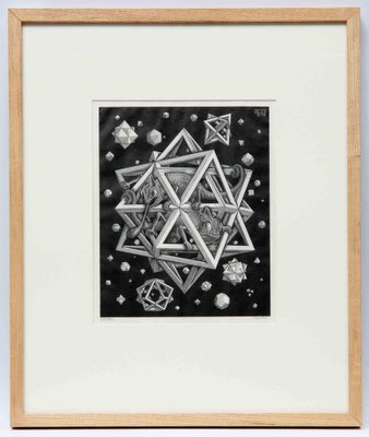 絵画 Kala Morreira - STARCATCHER M. C. Escher | Sky and Water I (Bool 306) (1938) | Artsy