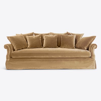 Nia velvet sofa discount