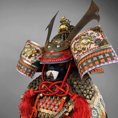 Shōwa Era Gogatsu Ningyō Doll with Samurai Armor, Japan