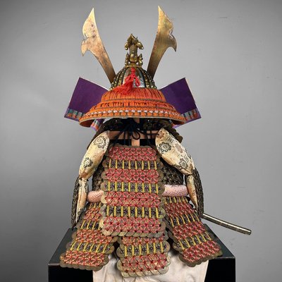 Shōwa Era Gogatsu Ningyō Doll with Samurai Armor, Japan