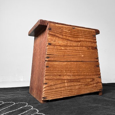 Minimalist Fumidai Wooden Step Stool, Japan, 1960s for sale at Pamono