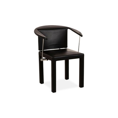 B&B ITALIA arcadia/ダイニング チェア　本革 Arcadia Leather Chairs from B&B Italia, Set of 4 for sale at