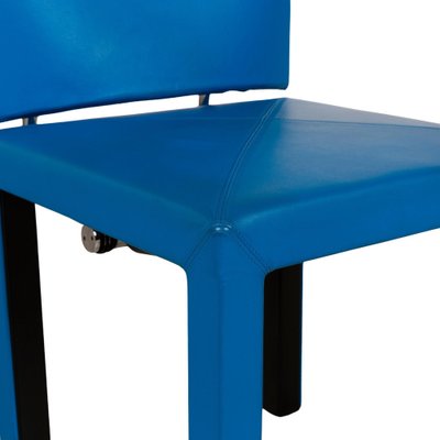 Arcadia Leather Chairs from B&B Italia, Set of 4 for sale at