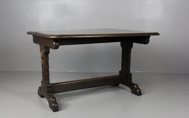 Victorian Gothic Style Oak Dining Table For Sale At Pamono