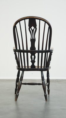 Antique English Highback Windsor Dining Room Chair for sale at Pamono