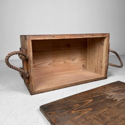 Japanese Wooden Transport Crate, 1920s for sale at Pamono
