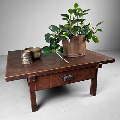 Vintage Japanese Low Table, 1920s for sale at Pamono