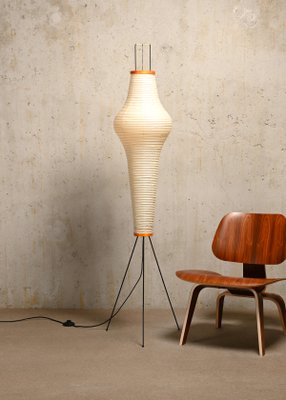 【予約】 Akari Model by Bamboo and Paper Washi in Sculpture Light 14a フロアスタンド