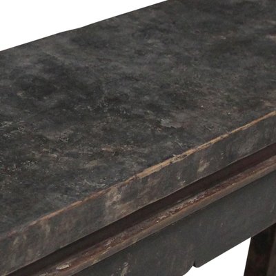 Painted Elm Altar Table From Qinghai -19th Century Painted Elm Altar Table From Qinghai -19th Century