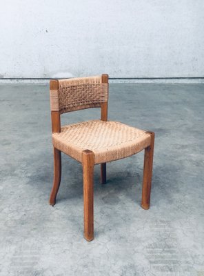 Mid-Century Rope Side Chair, Sweden, 1960s for sale at Pamono