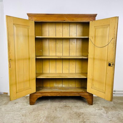 Brocante Wooden Cabinet, 1890s for sale at Pamono