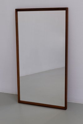Danish Modern Rosewood Mirror by Kai Kristiansen for Aksel