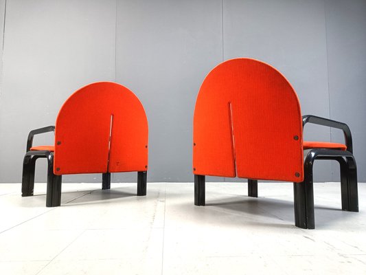 Set of L54 Armchairs by Gae Aulenti for Knoll, 1970s for