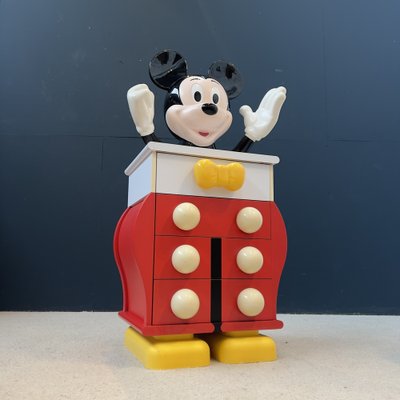 Mickey Mouse Disney Chest of Drawers by Pierre Colleu, 1980s for
