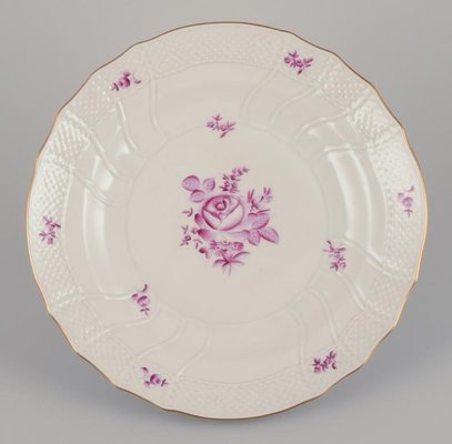 Vintage Hungarian Dinner Plates in Porcelain from Herend, Set of 6