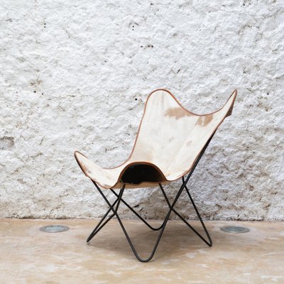 BKF Butterfly Chair in Cowhide Leather, 2000 for sale at Pamono