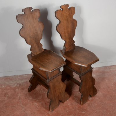 LAMO Manufaktur Sgabello In Legno Massello - 30x30 Cm - Piano In Frassino Rustico Nero - Design Naturale