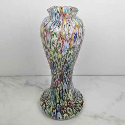 Millefiore Murano Glass Table Lamp attributed to Fratelli Toso
