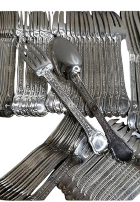 Sterling Silver Cutlery, 1930, Set of 187 for sale at Pamono