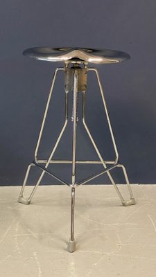 Chrome Clipper Stool by Yasu Sasamoto for Dulton for sale at