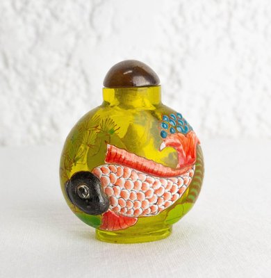 Early 20th Century Chinese Snuffboxes in Porcelain Enemaled, 1920s, Set of  4 for sale at Pamono